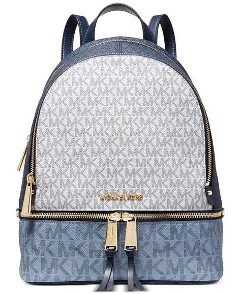 michael michael kors rhea zip medium backpack 